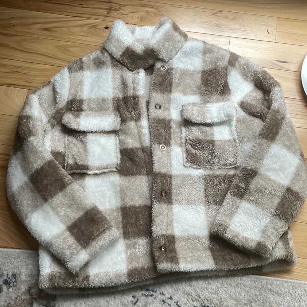 Fuzzy Cozy Warm Jacket